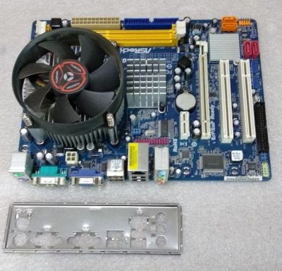 Лот: 16624011. Фото: 1. Материнская плата ASRock G31M-GS. Материнские платы