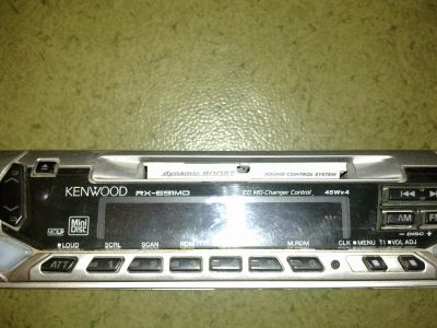 Лот: 9180239. Фото: 1. Минидисковая магнитола Kenwood... Автомагнитолы