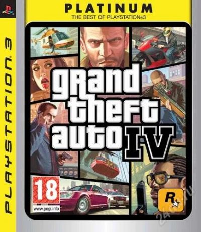 Лот: 827714. Фото: 1. Grand Theft Auto IV Platinum... Игры для консолей