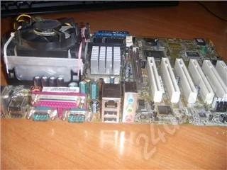 Лот: 492938. Фото: 1. материнка P4PE-X ,S478 (Intel... Материнские платы