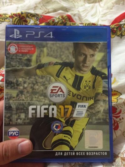 Лот: 9719770. Фото: 1. Ps4 FIFA 17 Диск !!! В идеальном... Игры для консолей