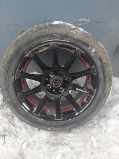 Лот: 6988971. Фото: 1. Dunlop Sport Maxx 195/50 R15. Шины на дисках