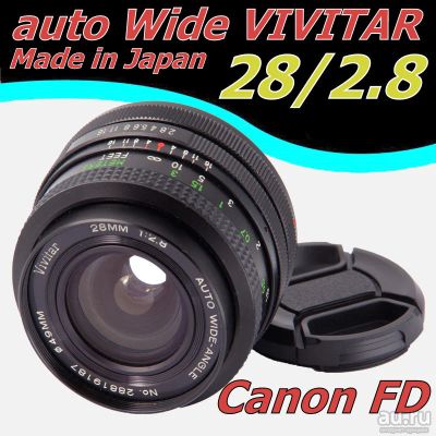 Лот: 9674119. Фото: 1. Широкоугольный wide Vivitar 28mm... Объективы