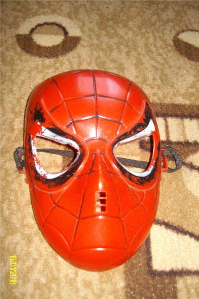 Лот: 10905633. Фото: 1. маска человек паук. Карнавальные маски, шляпы, аксессуары
