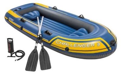 Лот: 17756813. Фото: 1. Лодка надувная INTEX Challenger... Красноярск