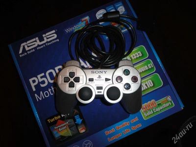 Лот: 823731. Фото: 1. Оригинальный джойстик Play-station... Аксессуары для игровых приставок, консолей, геймпады