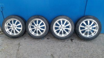 Лот: 11440893. Фото: 1. Литые диски + Bridgestone Blizzak... Шины на дисках