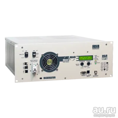 Лот: 25059584. Фото: 1. Dominator UPS 19" ИБП инвертор... Инверторы, ИБП
