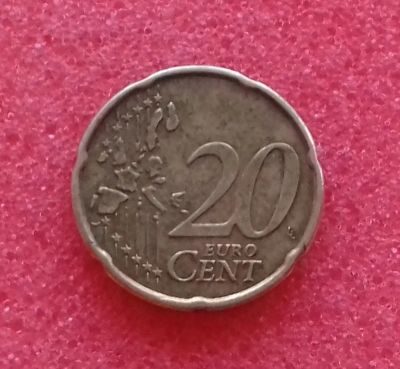 Лот: 13278266. Фото: 1. 20 евроцентов 2002 года. Германия... Европа