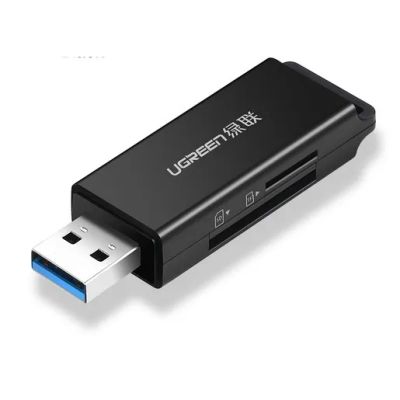 Лот: 21574369. Фото: 1. Кардридер UGREEN USB 3.0 to SD... USB-флеш карты