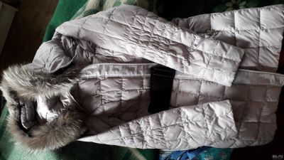Лот: 13675009. Фото: 1. Пуховик серый. Верхняя одежда