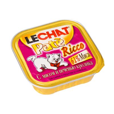 Лот: 10399406. Фото: 1. Корм Для Кошек Lechat Мясо Печень... Корма