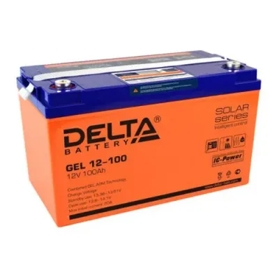 Лот: 25059395. Фото: 1. Аккумулятор АКБ Delta GEL 12-100... Аккумуляторы