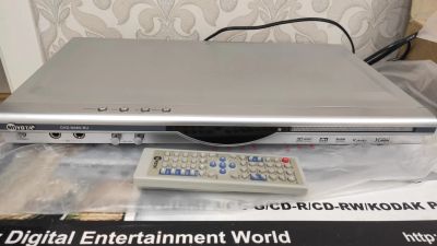 Лот: 21021026. Фото: 1. DVD player+ karaoke. DVD, Blu-Ray плееры