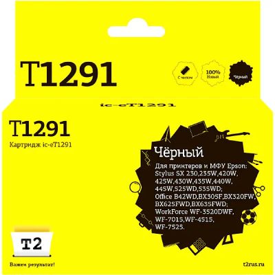 Лот: 24442234. Фото: 1. Картридж T2 IC-ET1291/T1291. Картриджи, расходные материалы