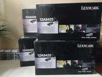 Лот: 16004546. Фото: 1. Картридж Lexmark (12A8425) black... Картриджи, расходные материалы