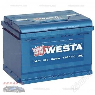 Лот: 1875340. Фото: 1. Аккумулятор WESTA Premium 74 Ah. Аккумуляторы