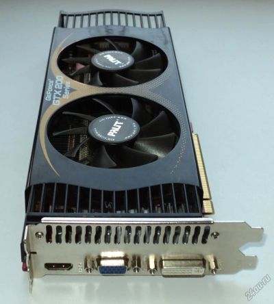 Лот: 5906617. Фото: 1. Palit GeForce GTX 260 Sonic 216... Видеокарты