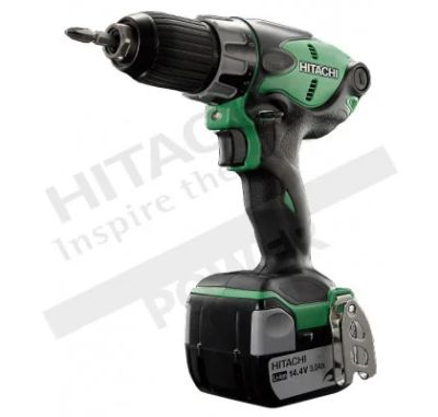 Лот: 3398196. Фото: 1. Дрель аккумуляторная Hitachi DS14DSL... Электроинструмент