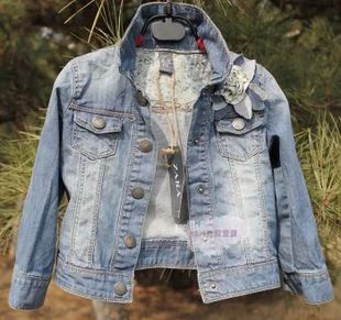 Лот: 3209741. Фото: 1. Детская джинсовая курточка Zara. Верхняя одежда