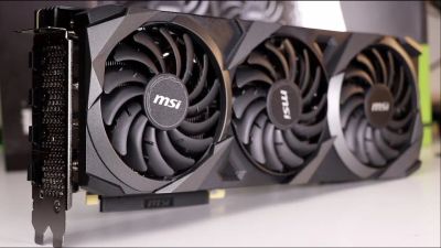 Лот: 19550582. Фото: 1. Видеокарта MSI GeForce RTX 3080... Видеокарты