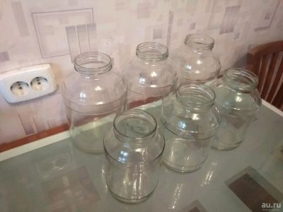 Лот: 13557401. Фото: 1. Банки стеклянные 1.5, 2, 3л новые... Контейнеры, банки