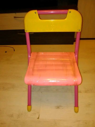 Лот: 11541763. Фото: 1. Детский стульчик с недостатком... Комплекты детской мебели