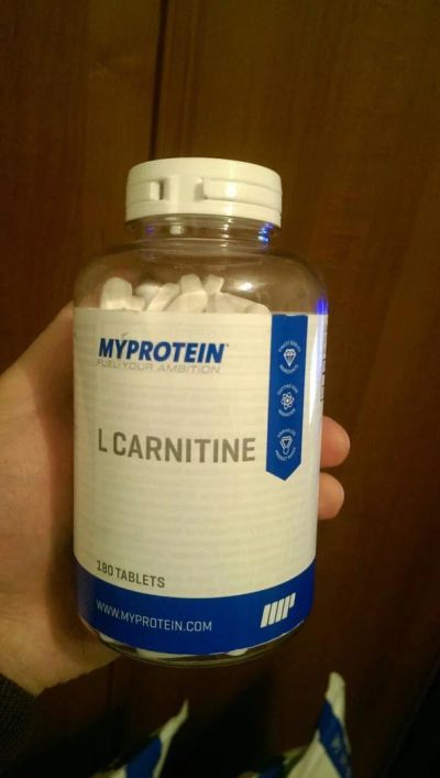 Лот: 7480588. Фото: 1. L-карнитин от MyProtein Прямиком... Спортивное питание, витамины