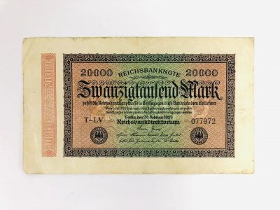 Лот: 23302681. Фото: 1. Имперская банкнота. Германия... Другое (банкноты)