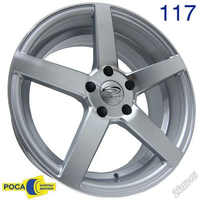 Лот: 5632105. Фото: 1. Комплект дисков Sakura Wheels... Диски