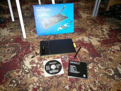 Лот: 1853669. Фото: 1. графический планшет wacom bamboo... Планшеты