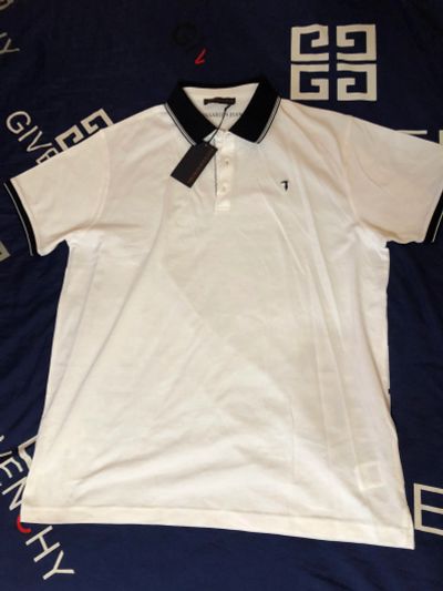 Лот: 11792582. Фото: 1. Поло Polo Trussardi большой р-р. Футболки, поло
