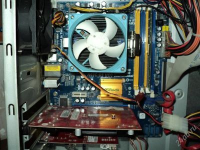 Лот: 1729208. Фото: 1. Комп без клавы и мышки. Asrock... Компьютеры в сборе