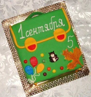Лот: 14362184. Фото: 1. Торт "1сентября"1. Торты, пирожные