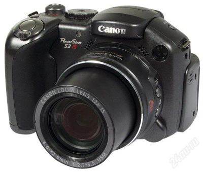 Лот: 1297521. Фото: 1. canon powershot s3 is. Цифровые компактные