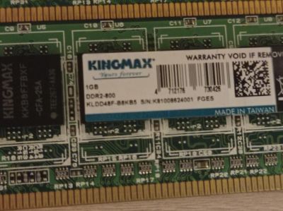 Лот: 19856313. Фото: 1. DDR 2 6400 2gd 1x2. Оперативная память