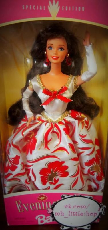 Лот: 6651189. Фото: 1. Evening Flame barbie 1995г кукла... Куклы и аксессуары