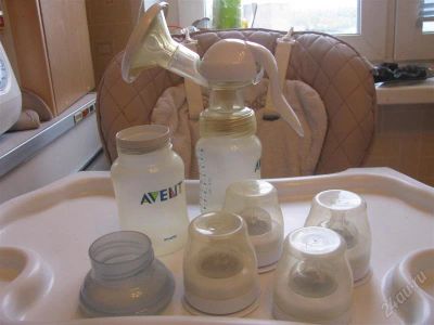 Лот: 2841894. Фото: 1. Молокоотсос Авент avent ручной... Всё для кормления
