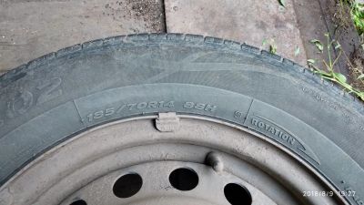 Лот: 11919625. Фото: 1. Летние колеса hankook. Шины на дисках