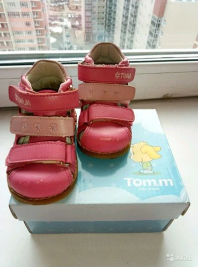 Лот: 13510832. Фото: 1. Сандали р.18 ортопедические Tom... Сандалии
