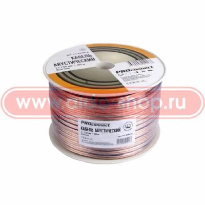 Лот: 23905281. Фото: 1. Кабель акустический 2*2.5мм2... Провода, кабели