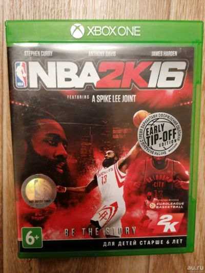 Лот: 18473637. Фото: 1. NBA16 Xbox One Обмен. Игры для консолей