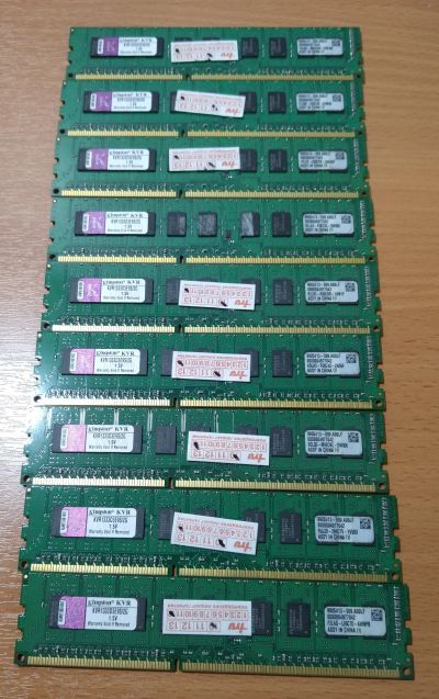 Лот: 19040215. Фото: 1. Модуль памяти Kingston DDR3 ECC... Оперативная память