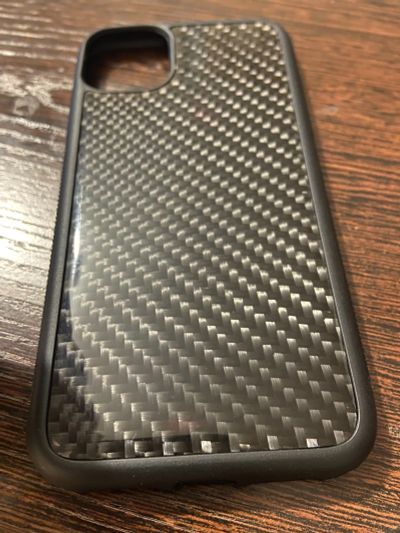 Лот: 16799230. Фото: 1. Чехол iPhone 11 карбон ручная... Чехлы, бамперы