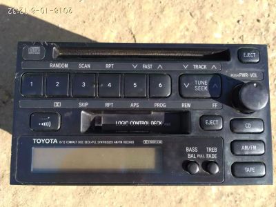 Лот: 12630830. Фото: 1. Магнитола Toyota Corolla Spacio... Автомагнитолы