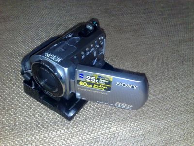 Лот: 59021. Фото: 1. Ц.в./камера SONY DCR-SR82E HDD... Видеокамеры