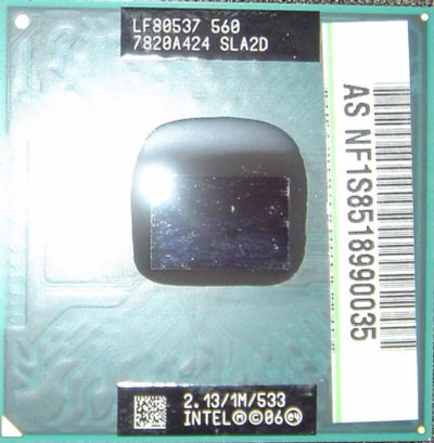 Лот: 3330457. Фото: 1. Процессор Intel Celeron M 560. Процессоры