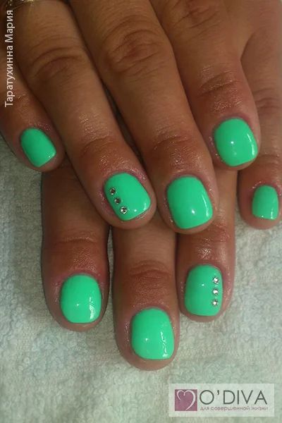Лот: 5811293. Фото: 1. shellac bluesky мятный. Другое (маникюр и педикюр)