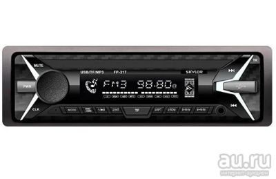 Лот: 15571545. Фото: 1. Skylor FP-317 white 4x45 MP3... Автомагнитолы