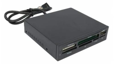 Лот: 18373040. Фото: 1. Картридер внутренний 3.5" Powercool... Картридеры